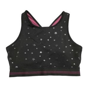 NEW! Tipsy Gypsy star print sports bra Medium/C cup